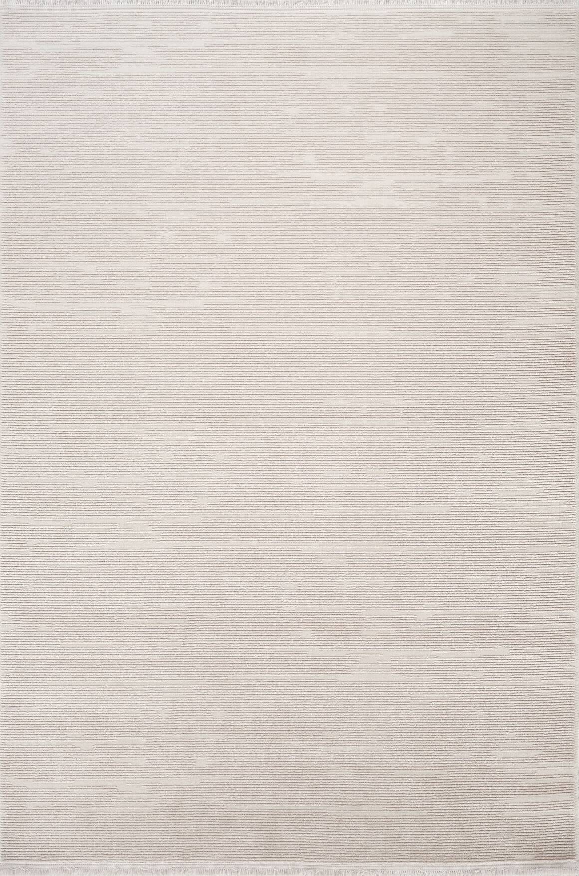 Safran 8152SA Bej - Akrilik Dokuma Halı | Saçaklı Salon Halısı